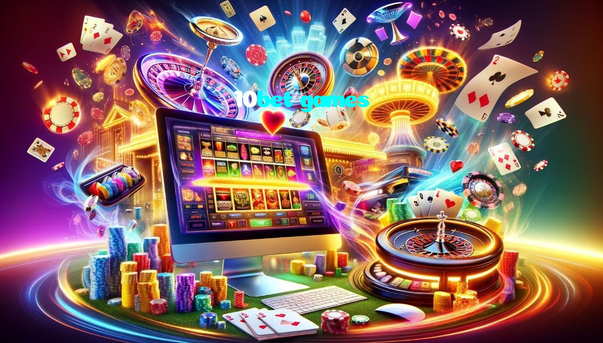 10bet games casino presented on mobile device in Pakistan with slots and live games